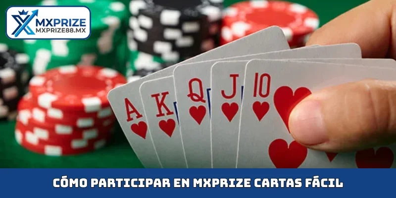 Cómo participar en MXPRIZE cartas fácil