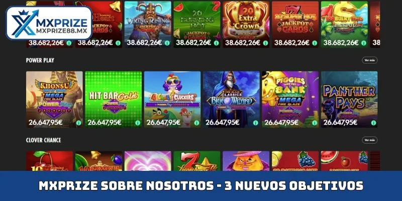 MXPRIZE sobre nosotros - 3 nuevos objetivos